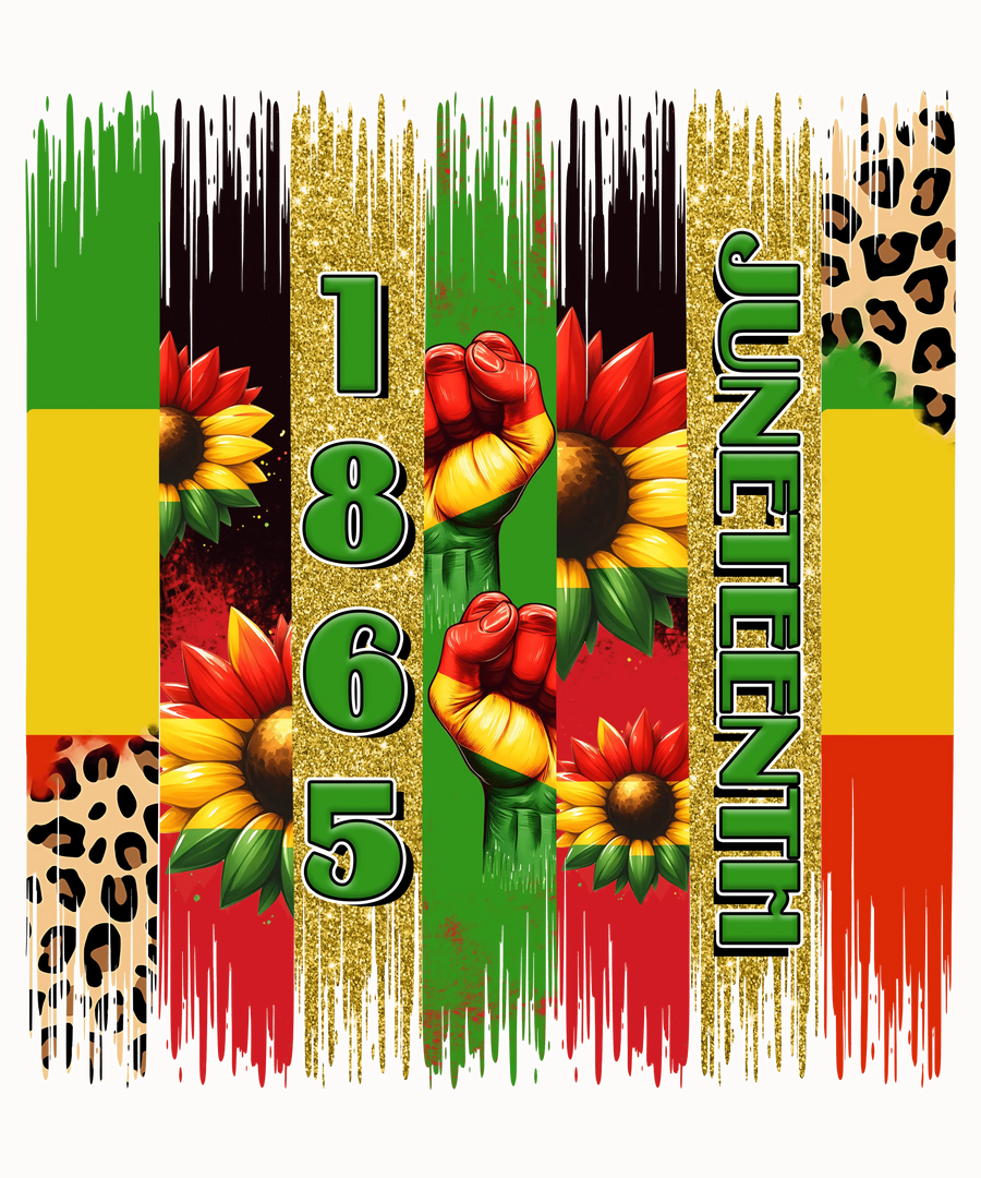 1865 Juneteenth Design - DTF Ready To Press
