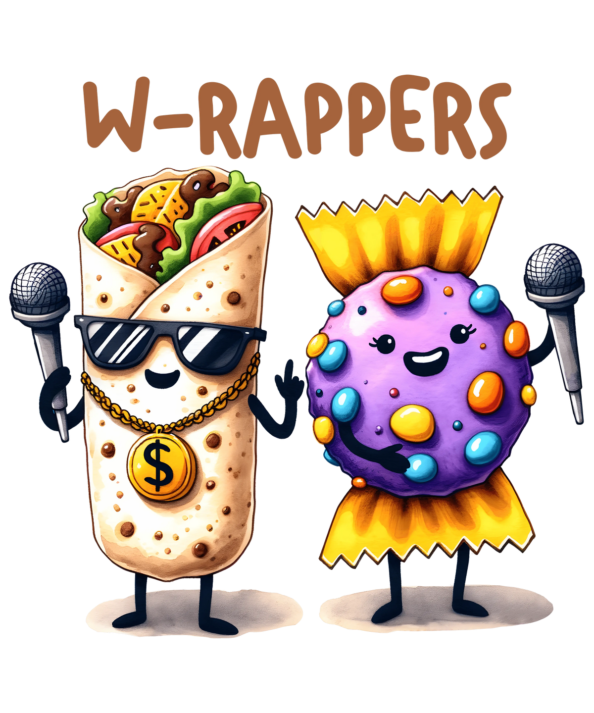 W-Rappers Design - DTF Ready To Press