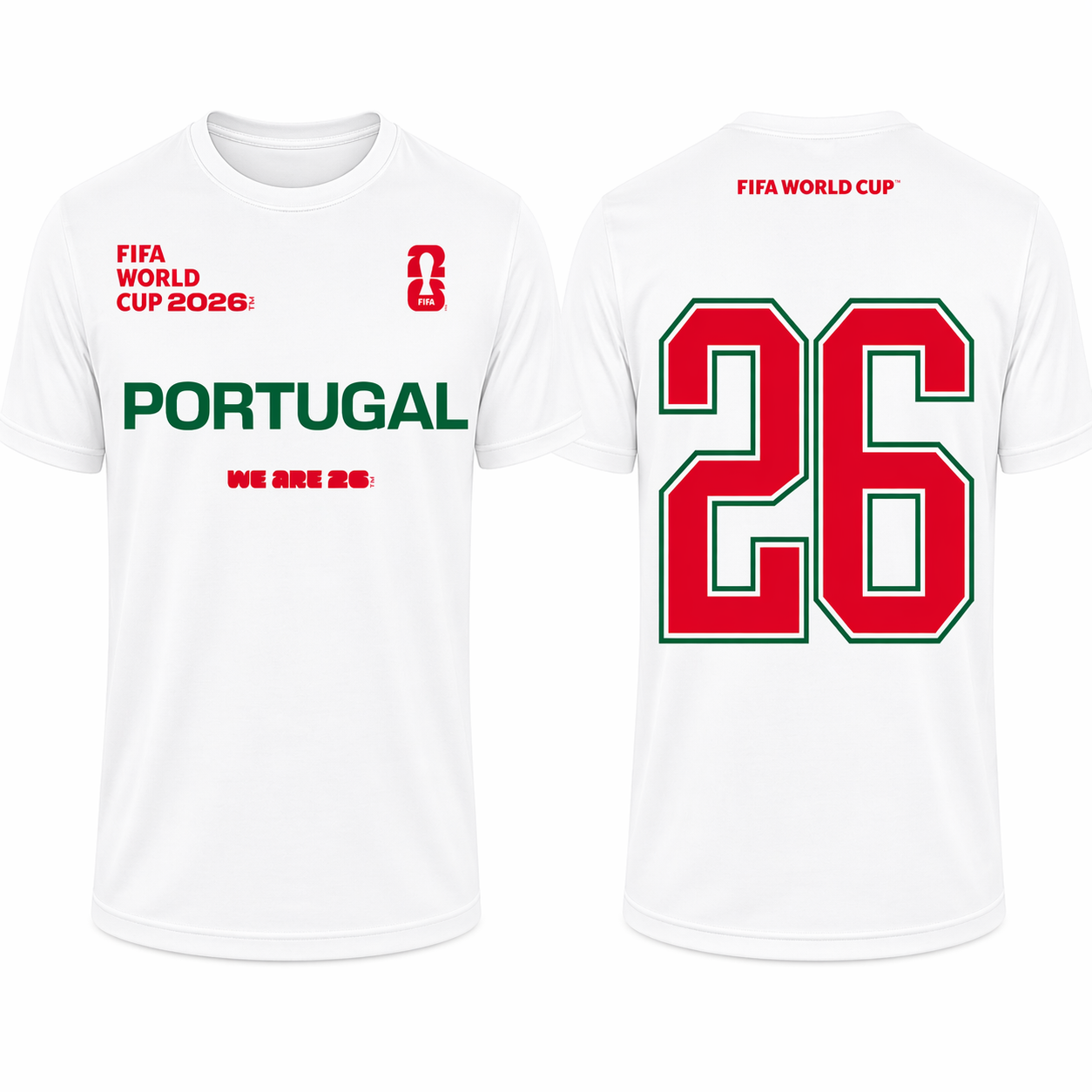 FIFA World Cup 2026 Portugal Shirt – Official 