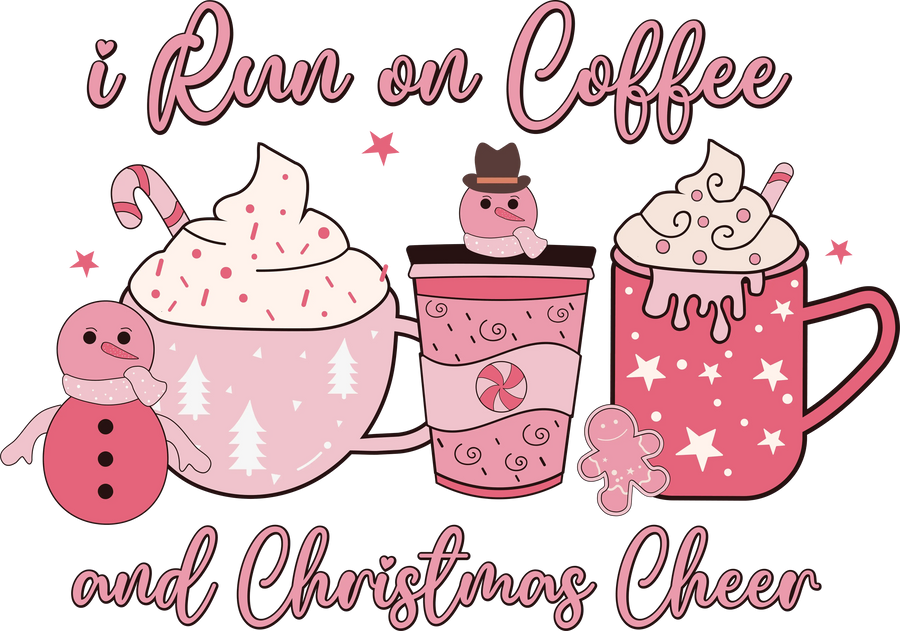 Christmas Cheer Design - DTF Ready To Press
