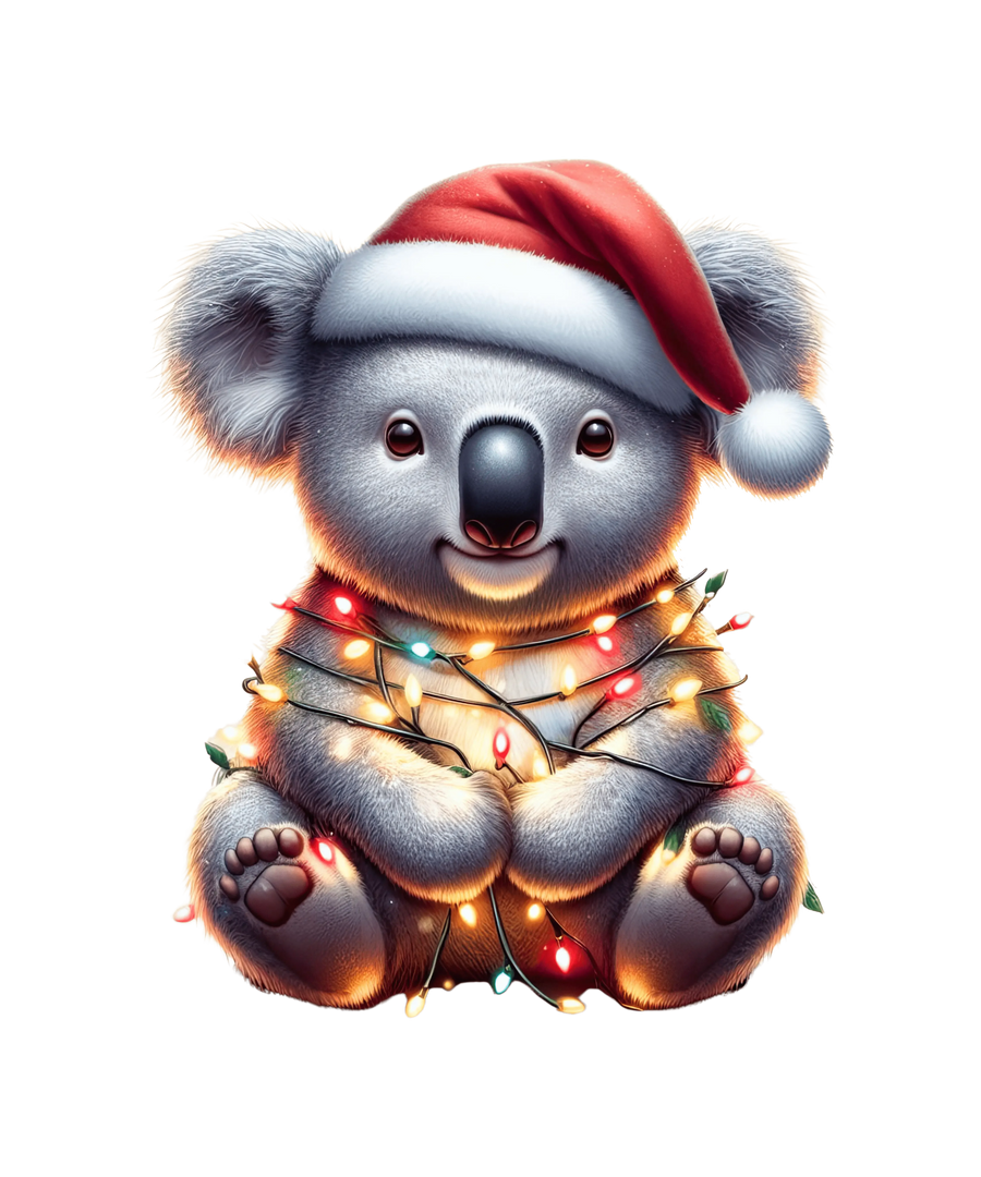Christmas Kuala Tree Design - DTF Ready To Press