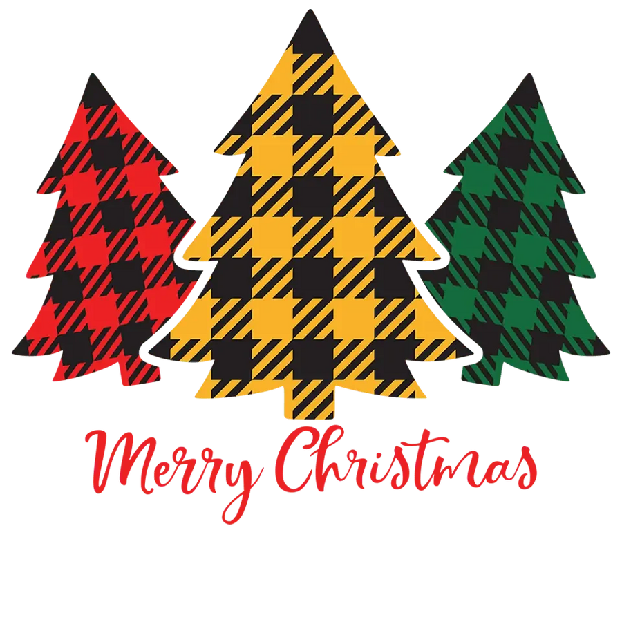 Merry Christmas Design - DTF Ready To Press