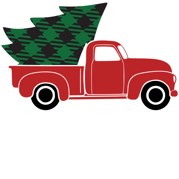 Christmas Truck Design - DTF Ready To Press