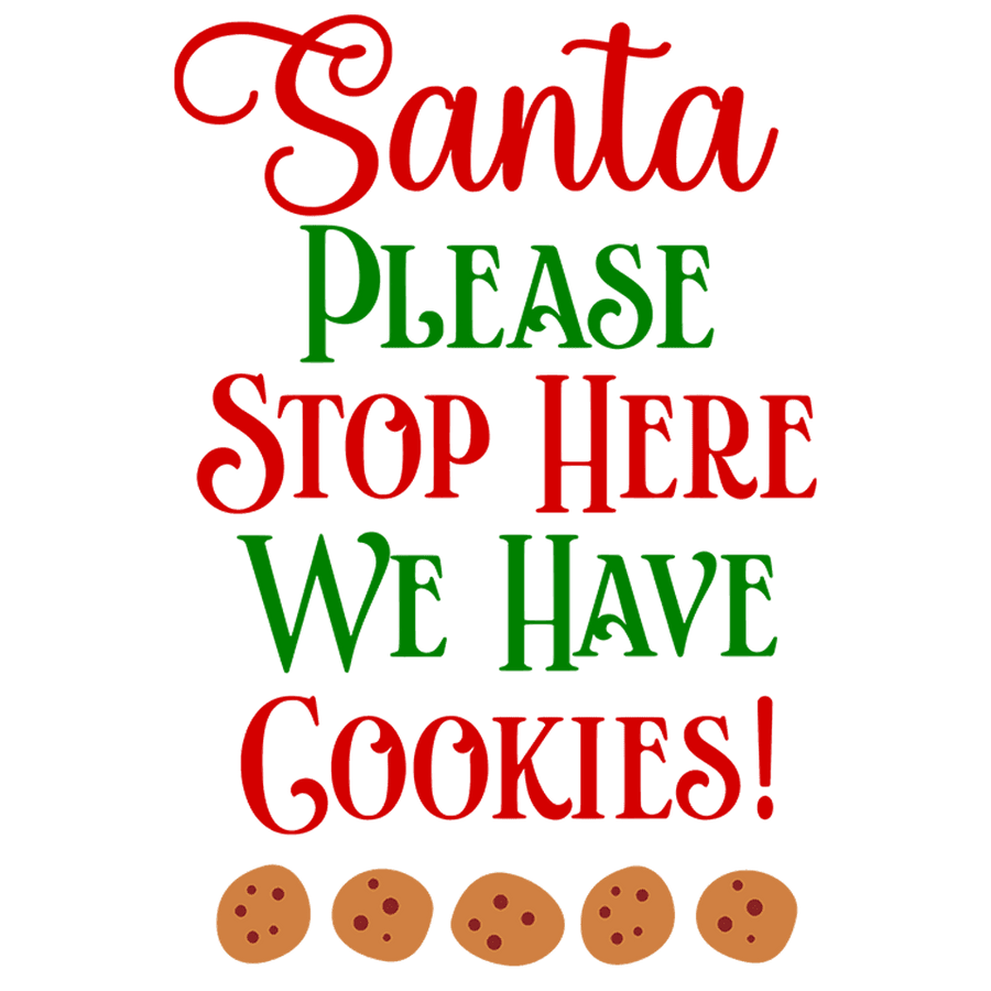 Christmas Santa Design - DTF Ready To Press
