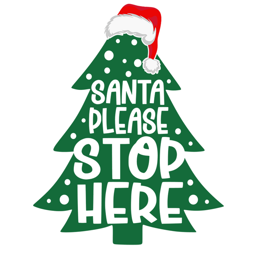 Christmas Santa Design - DTF Ready To Press