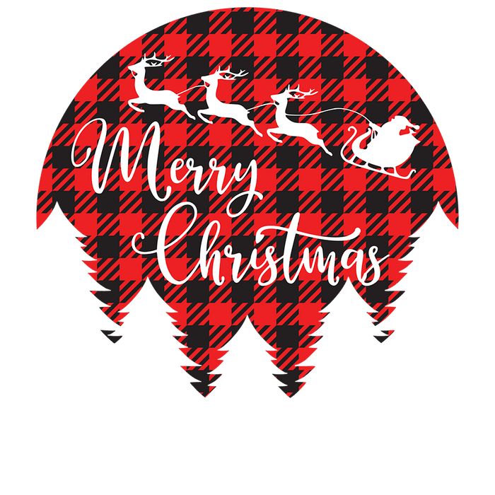 Merry Christmas Santa Design - DTF Ready To Press