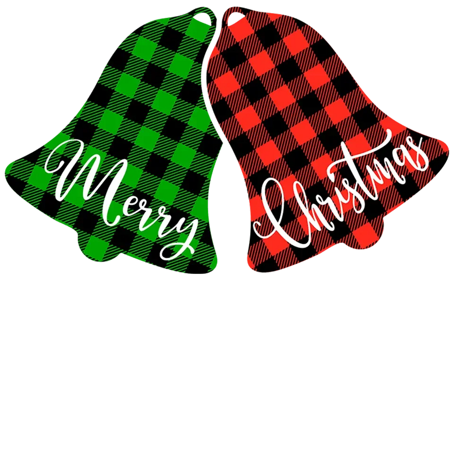 Jingle Bells Merry Christmas Design - DTF Ready To Press