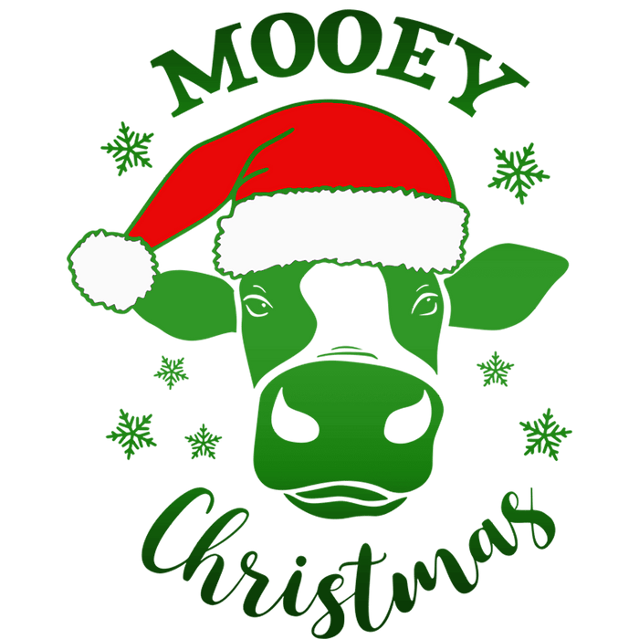 Mooey Christmas Design - DTF Ready To Press