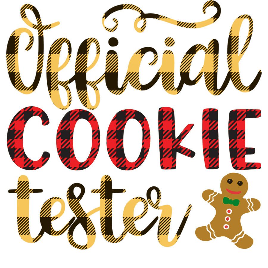 Official Cookie Christmas Design - DTF Ready To Press