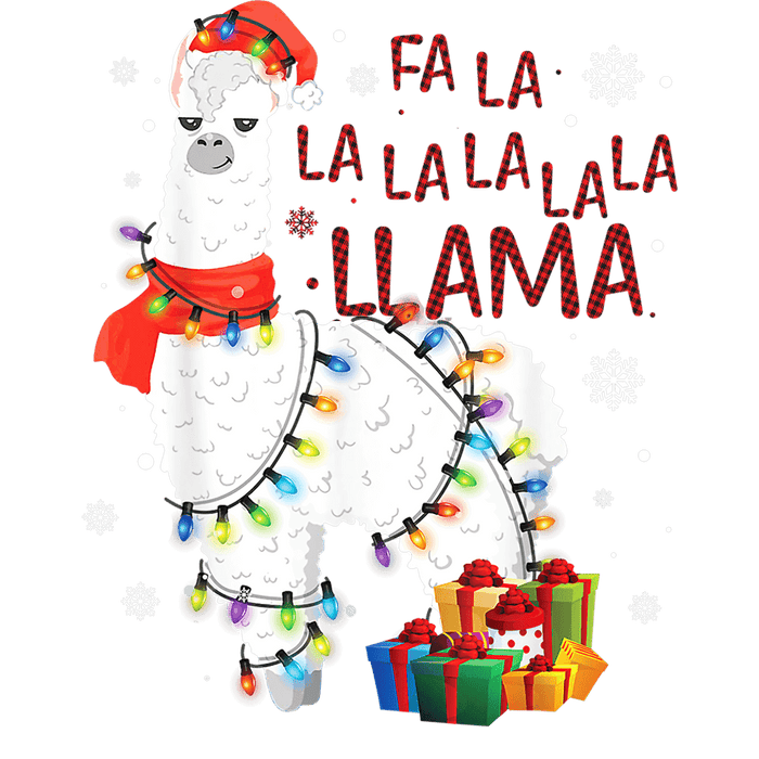 Christmas Llama Design - DTF Ready To Press