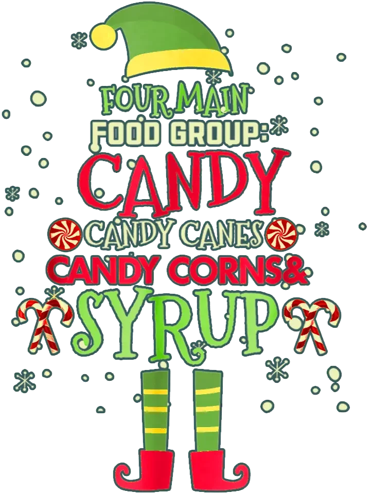 Christmas Candy Design - DTF Ready To Press