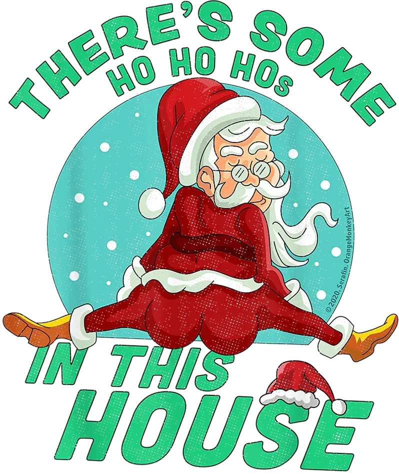 Christmas Santa Design - DTF Ready To Press