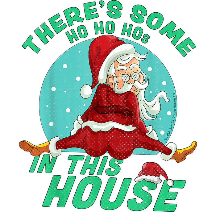 Christmas Santa Design - DTF Ready To Press