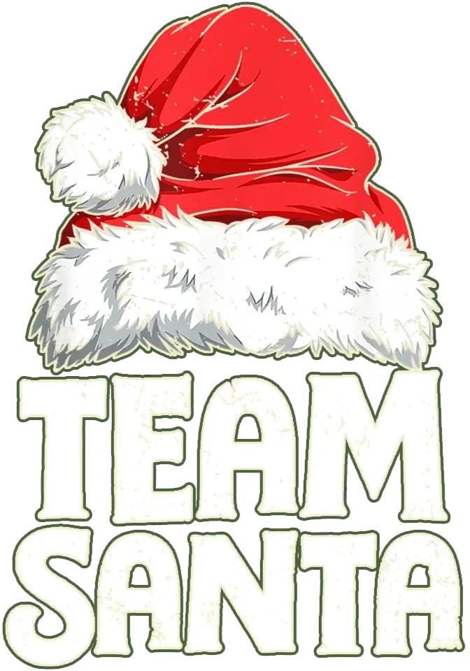 Team Santa Christmas Design - DTF Ready To Press