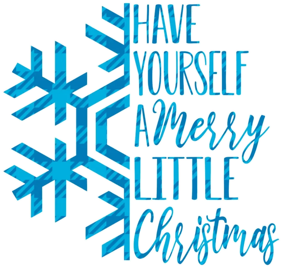 Christmas Snowflake Design - DTF Ready To Press