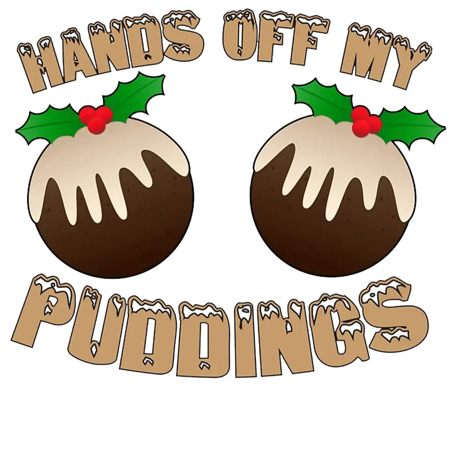 Christmas Puddings Design - DTF Ready To Press