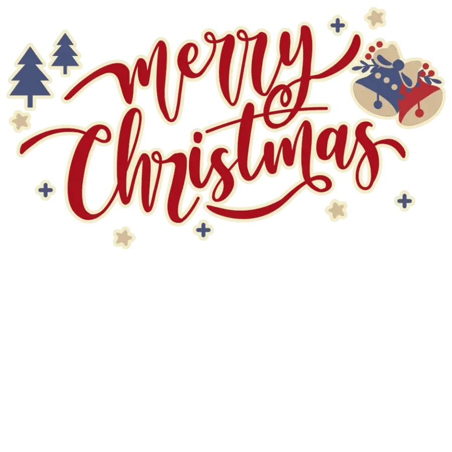 Merry Christmas Design - DTF Ready To Press