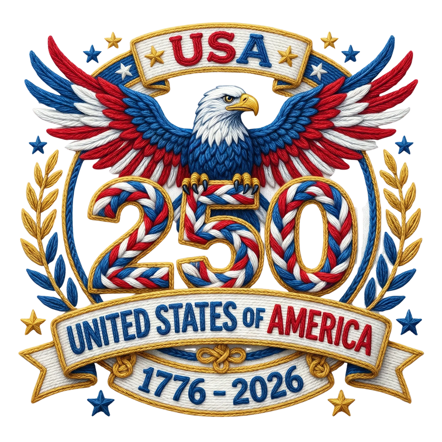 USA 250th Anniversary Eagle DTF Transfer Ready to Press