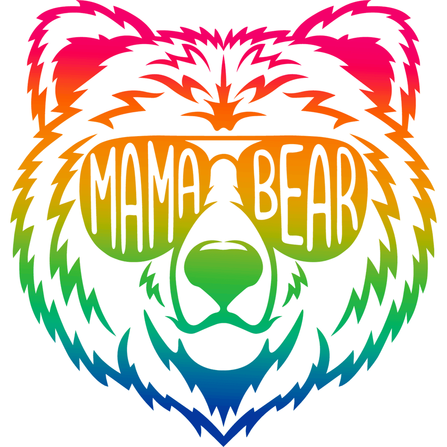 Diseño de mamá osa: DTF listo para imprimir