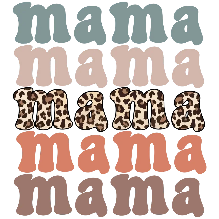 Mama Vibes Design - DTF listo para imprimir