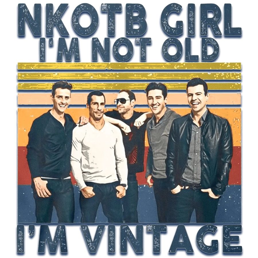 NKOTB Design – DTF druckfertig