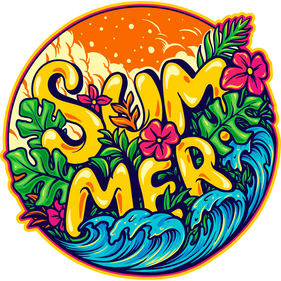 Summer Design - DTF Ready To Press