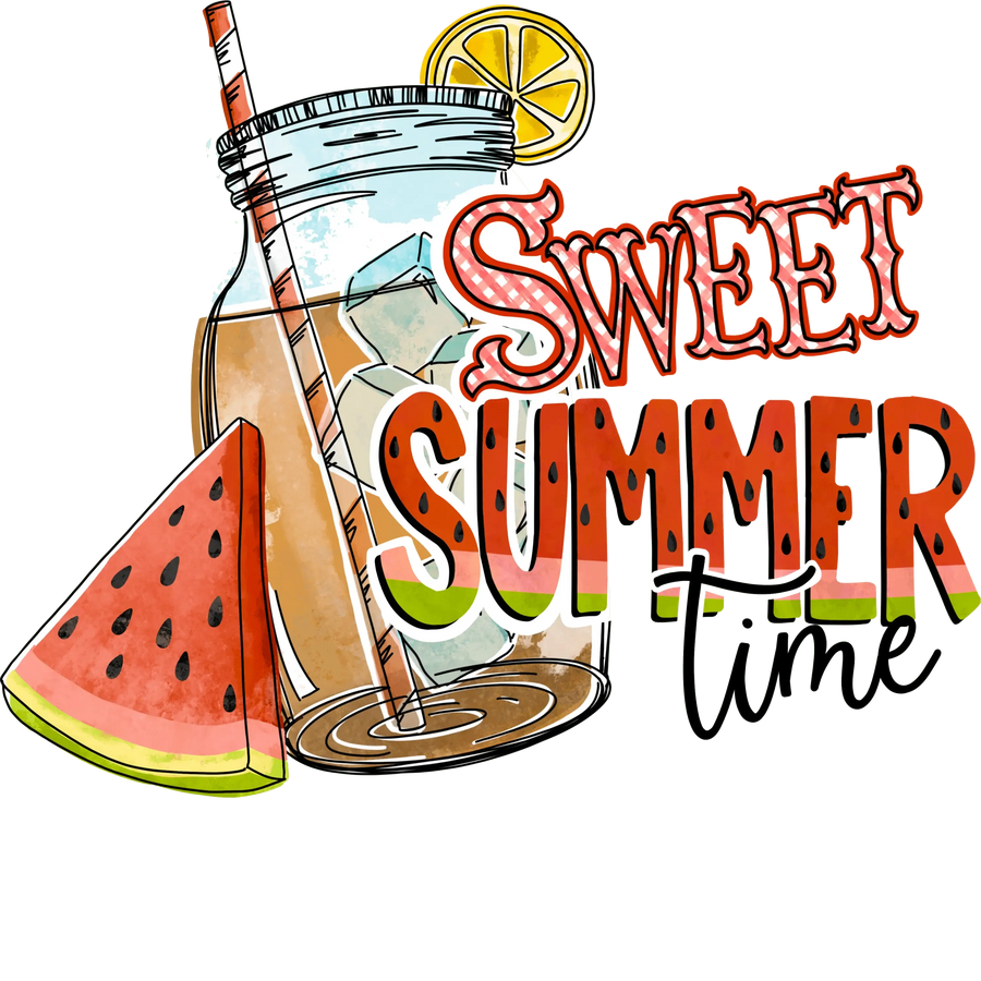 Diseño de dulce verano: DTF listo para imprimir