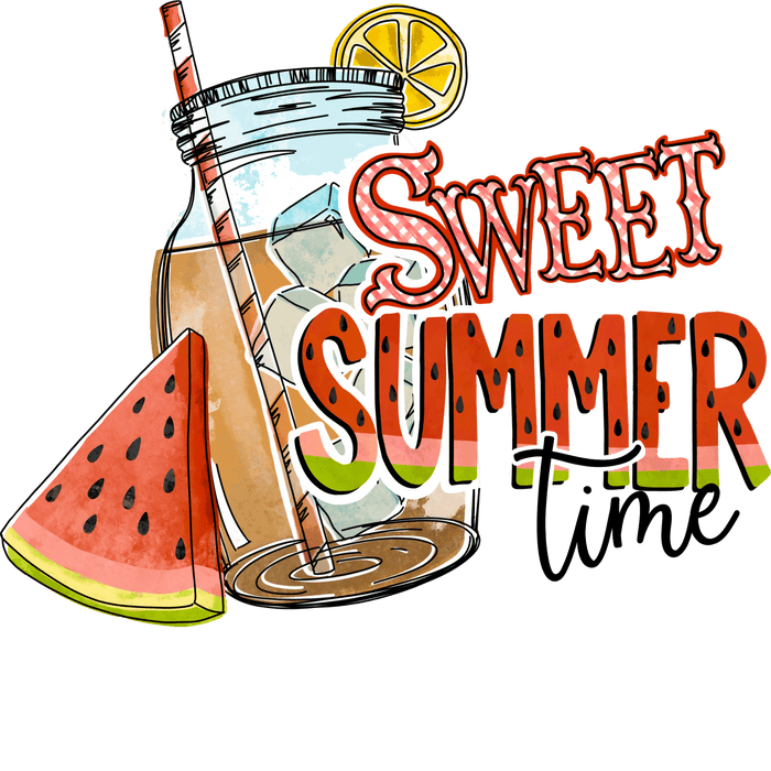 Sweet Summer Time Design - DTF Ready To Press