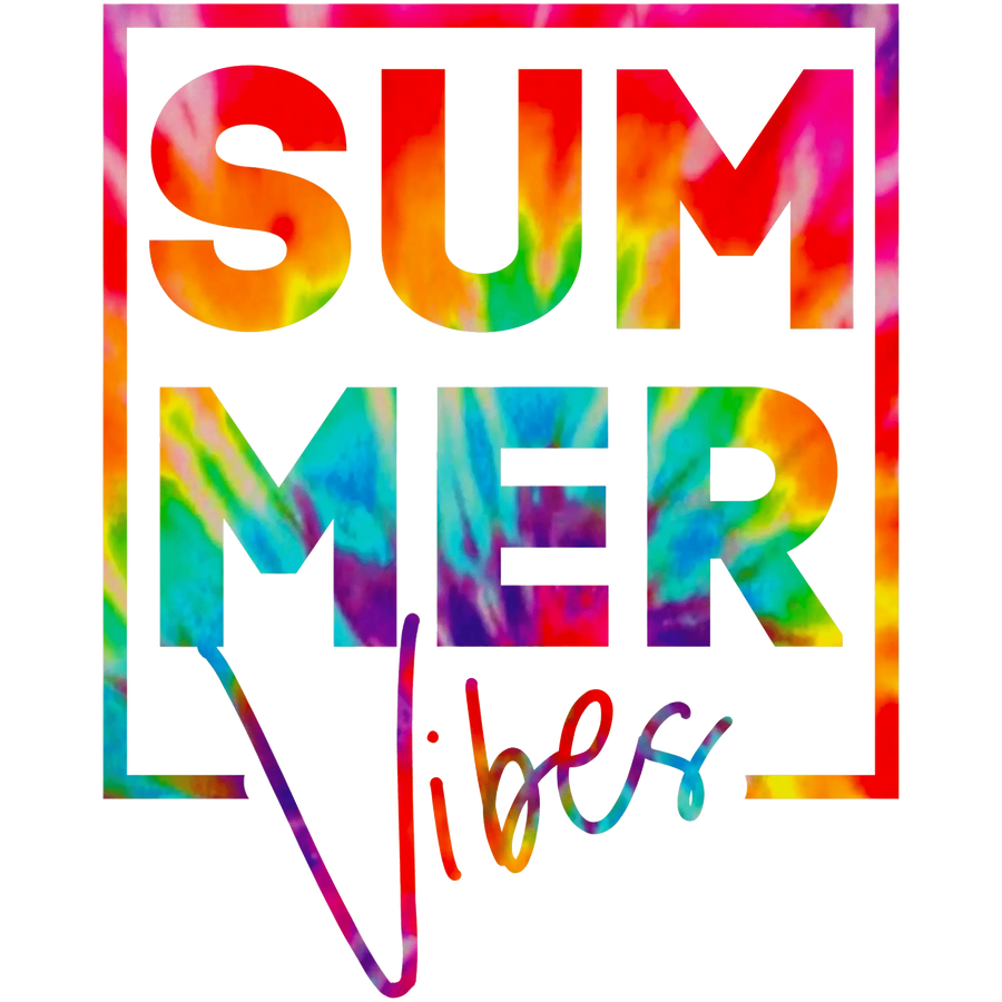 Rainbow Summer Vibes Print Ready to Press