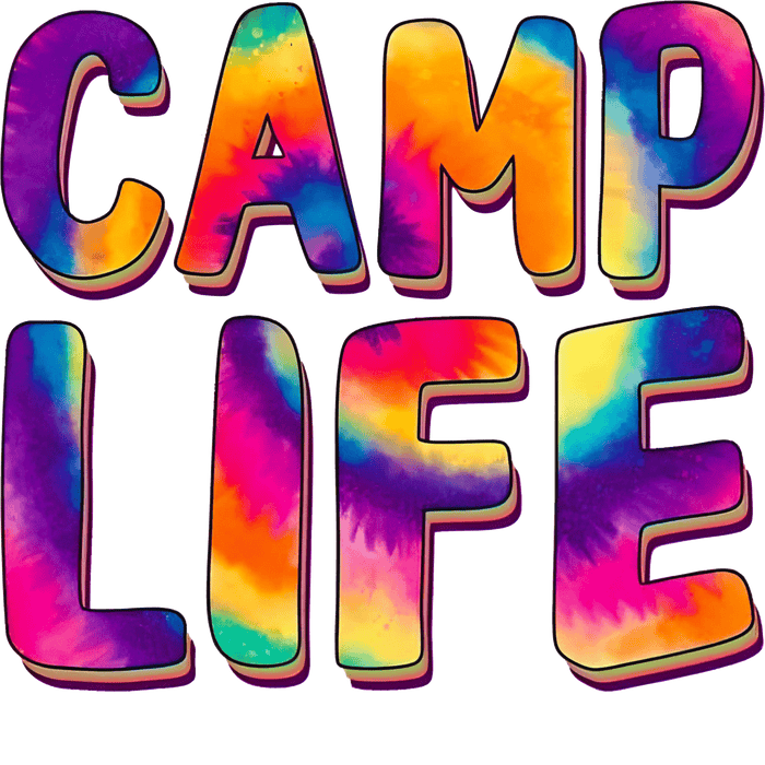 Camp Life Design - DTF Ready To Press