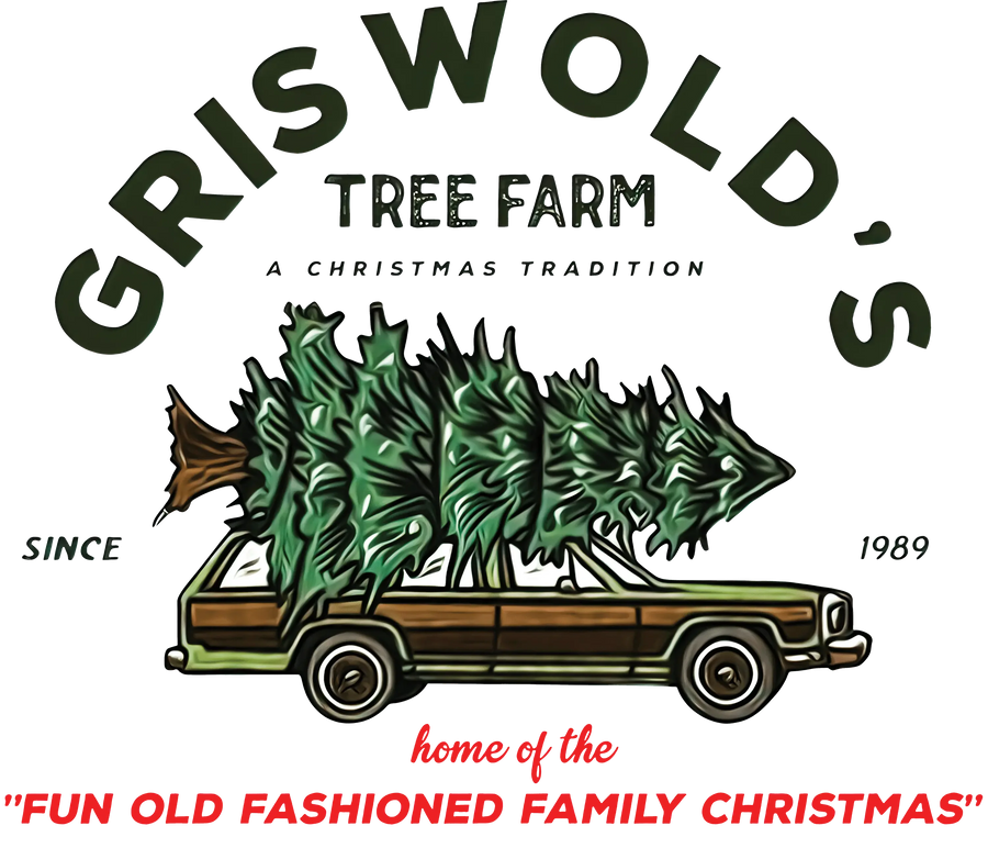 Griswold's Tree Farm Christmas Design - DTF Ready To Press