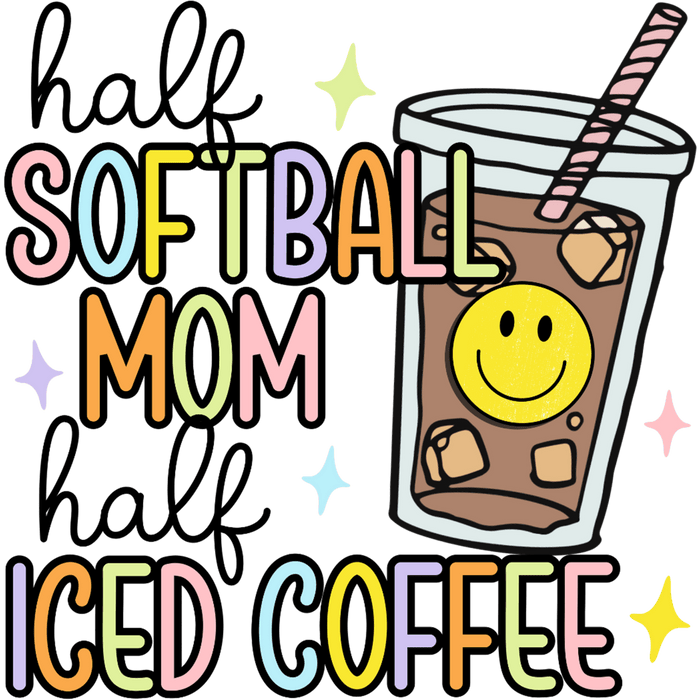 Softball Mom Design - DTF Ready To Press - DTF Center 