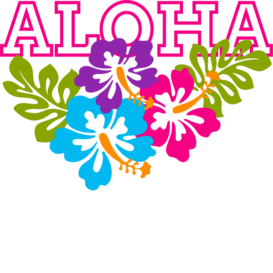 Aloha Design - DTF Ready To Press