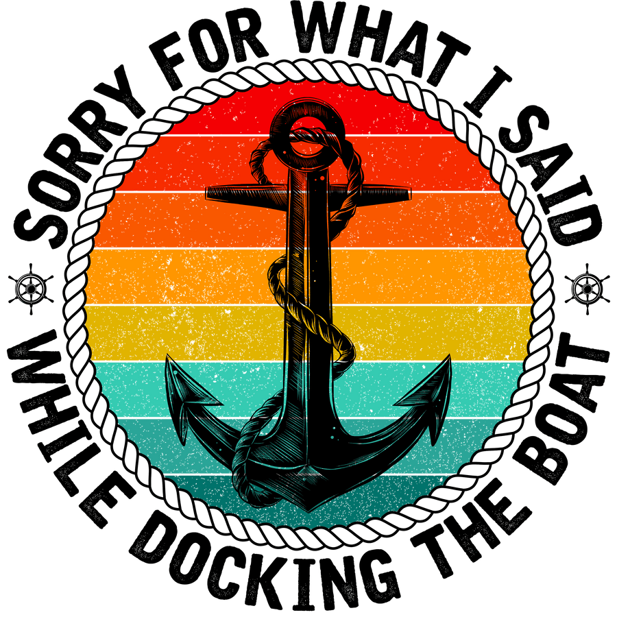 Boat Trip Design - DTF Ready To Press