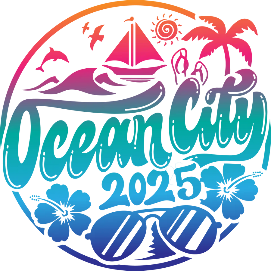 2025 Cool Ocean City Design - DTF Ready To Press