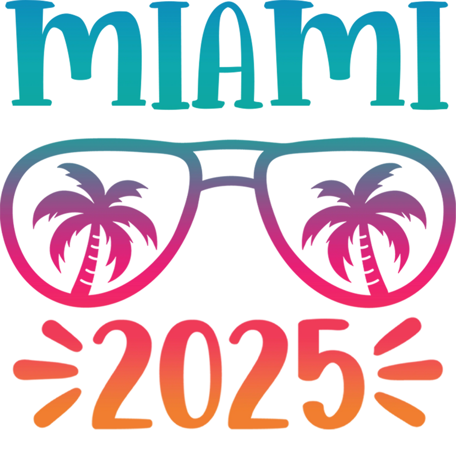 2025 Miami Vacation Design - DTF Ready To Press