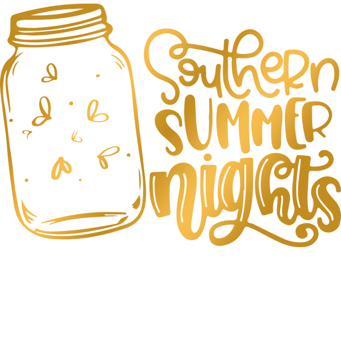 Southern Summer Nights  Design - DTF Ready To Press