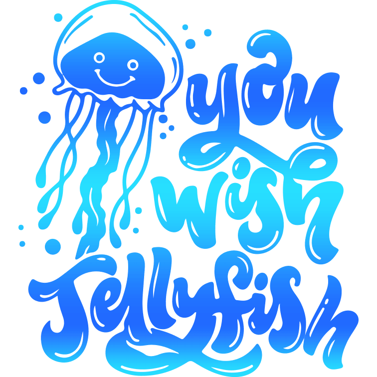 Cute Jellyfish Design - DTF Ready To Press