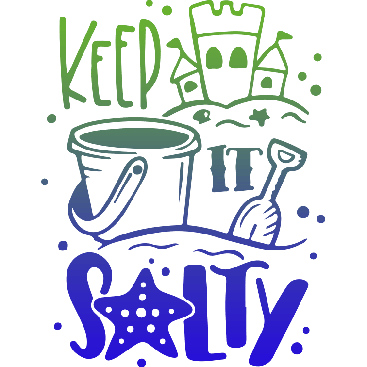 Cute Beach Lover Design - DTF Ready To Press