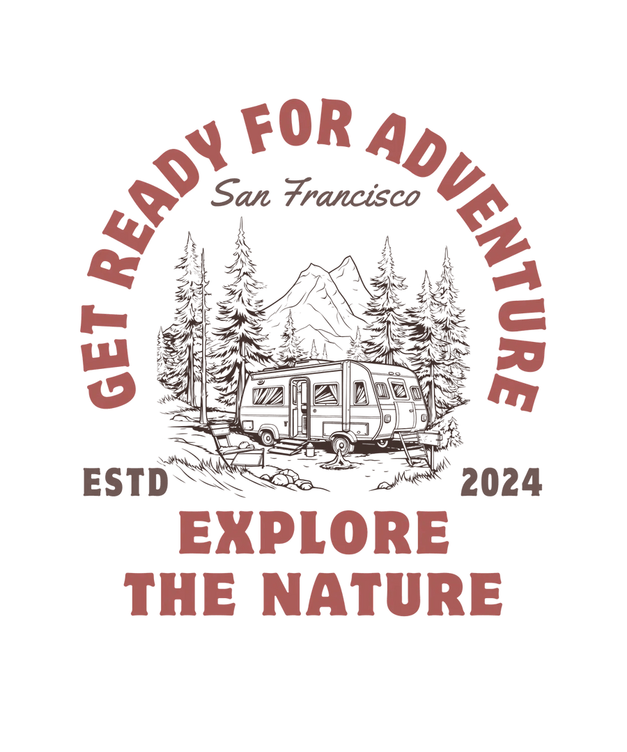 Adventure Camping - DTF Ready to Press