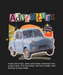 Adventure Time Car - DTF Ready to Press (black_bg)