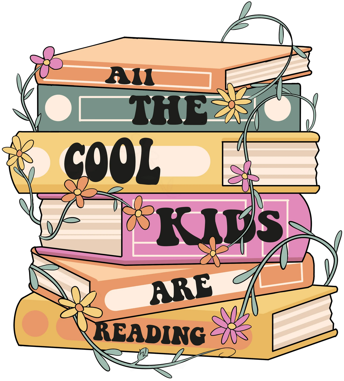 Cool Reading Design - DTF Ready To Press - DTF CENTER