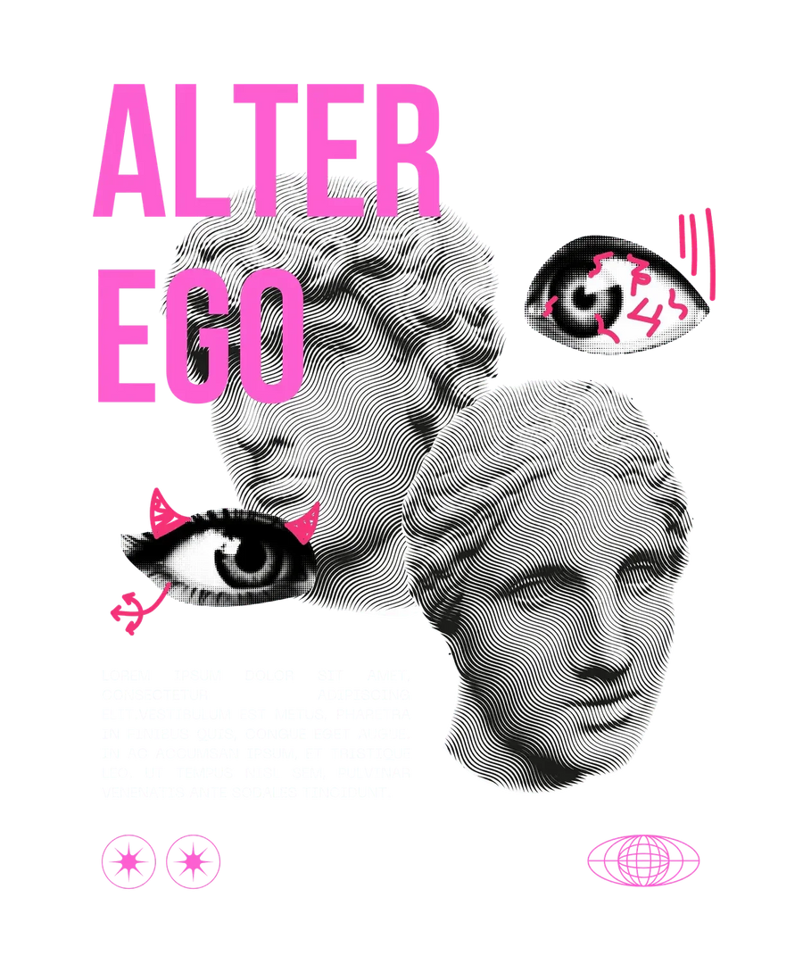 Alter Ego - DTF Ready to Press