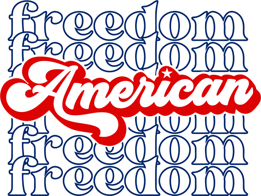 American Freedom Design - DTF Ready To Press