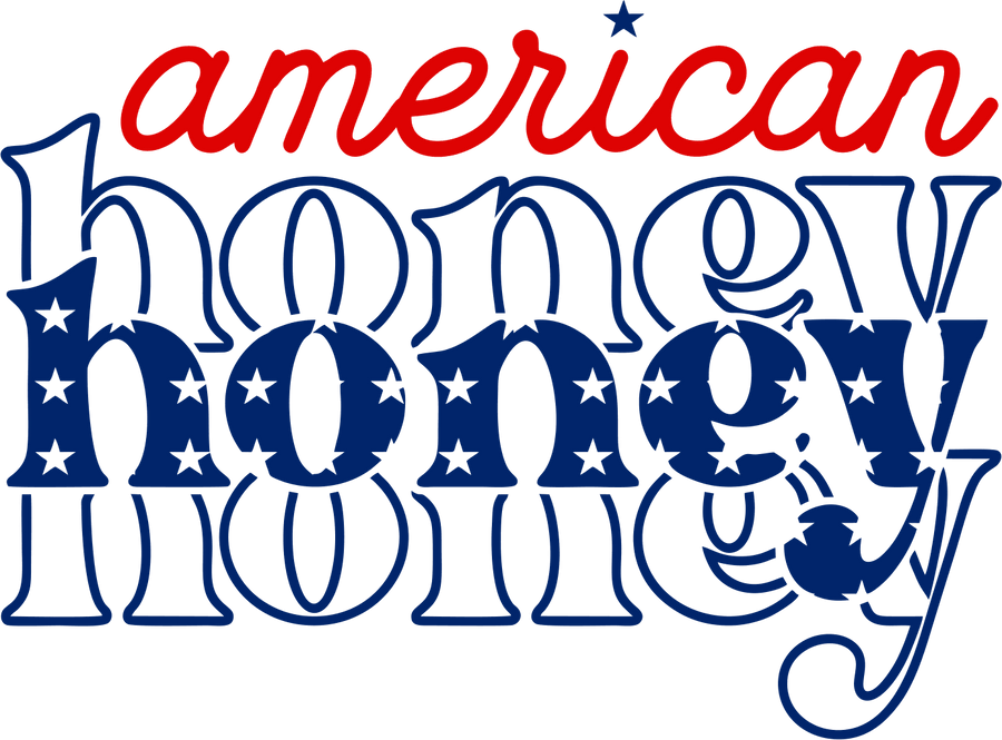 American Honey Design - DTF Ready To Press