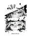 Anime Eyes Art - DTF Ready to Press (original)