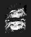 Anime Eyes Art - DTF Ready to Press (black_bg)
