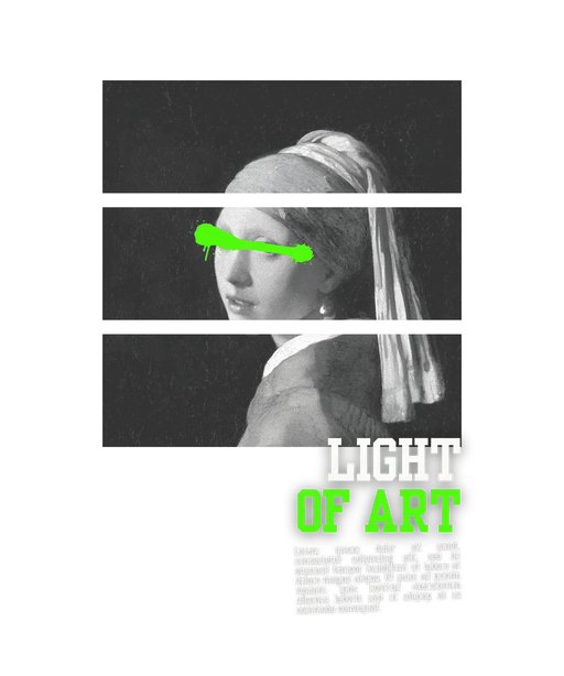 Artistic Splash - DTF Ready to Press (original)