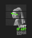 Artistic Splash - DTF Ready to Press (black_bg)