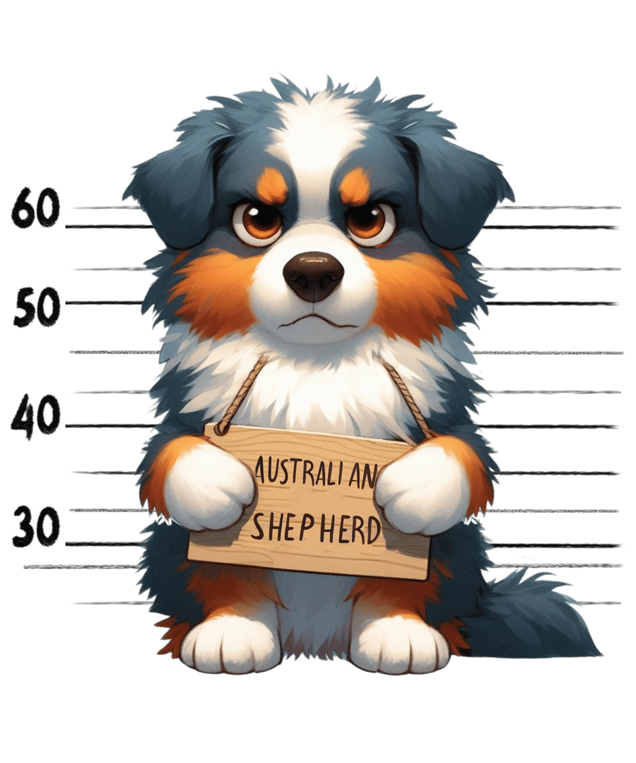 Australian Shepherd Dog Mom Design - DTF Ready To Press